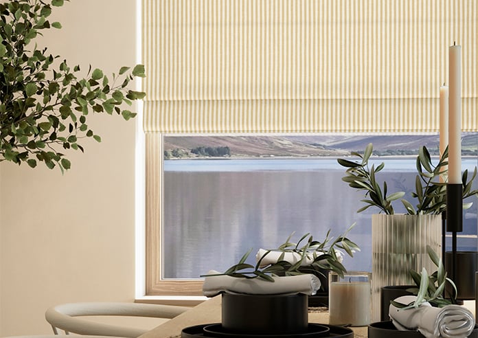 Ravelle Stripe, Honeycomb - Roman Blind - Image 5
